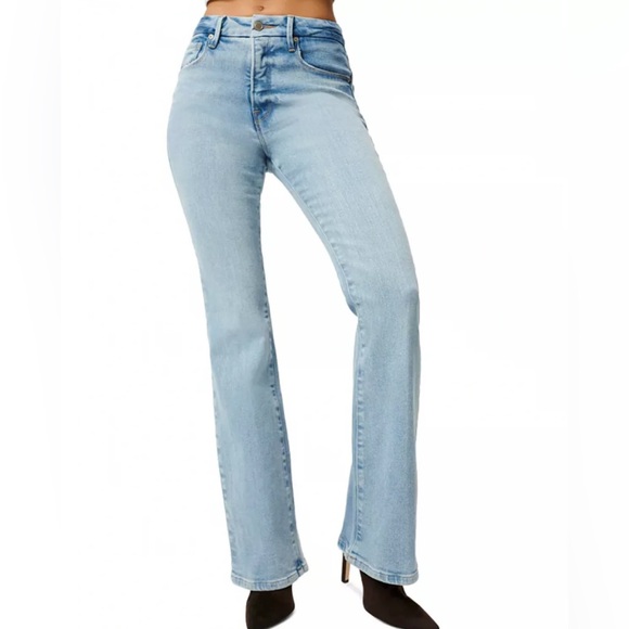 BNWT Good Classic Bootcut Jeans, Good American, Premium Denim - Picture 1 of 5